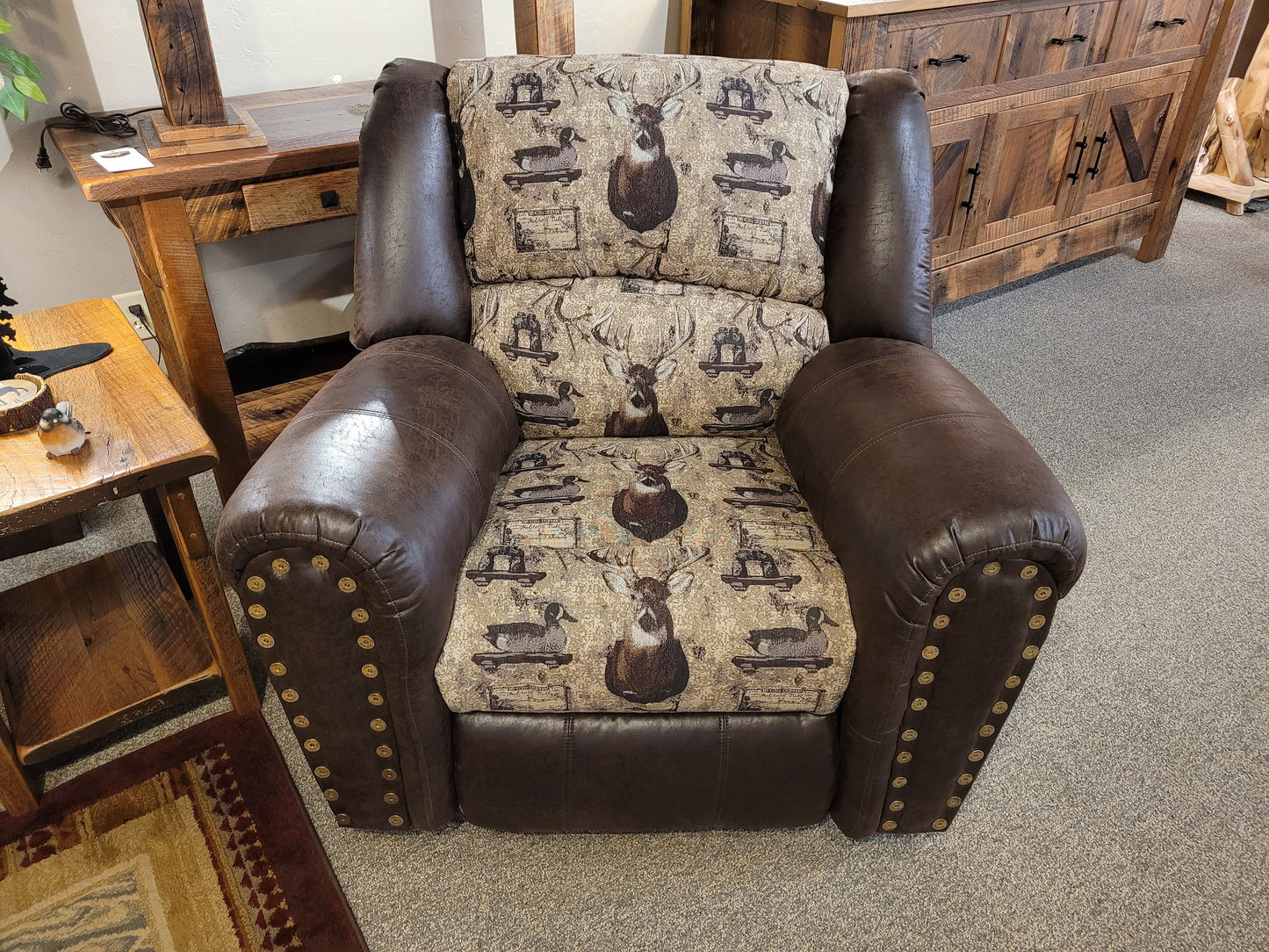 Whitetail Deer Rocker/Recliner - Free Delivery!