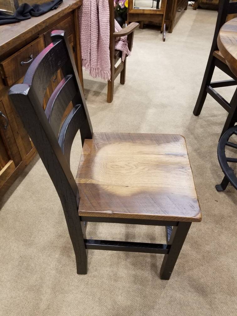 Reclaimed Wood Chair/ Bar Stool, Authentic - Free Shipping!