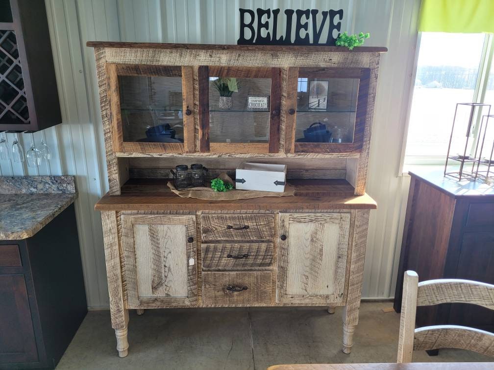 Reclaimed Belmont Barn Wood Hutch