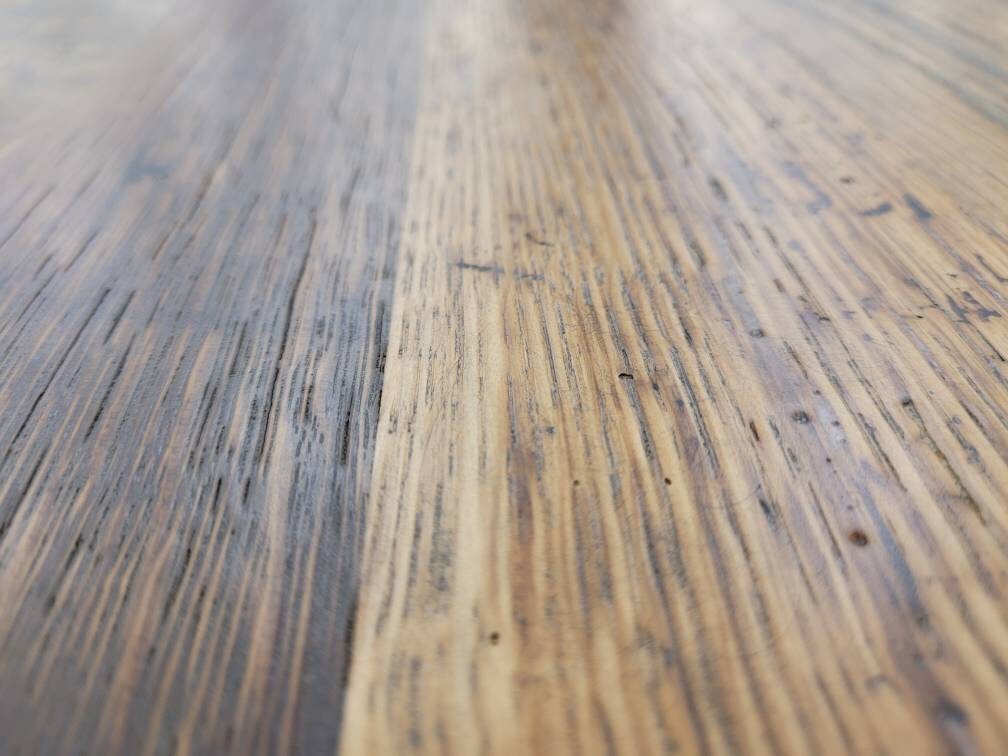 Western Railway Reclaimed Wooden Dining Table Set