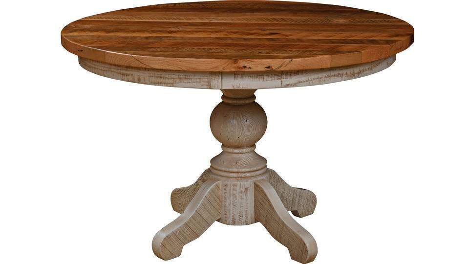 Rockford Single Pedestal Table, Made in the U.S.A., with Free Shipping!