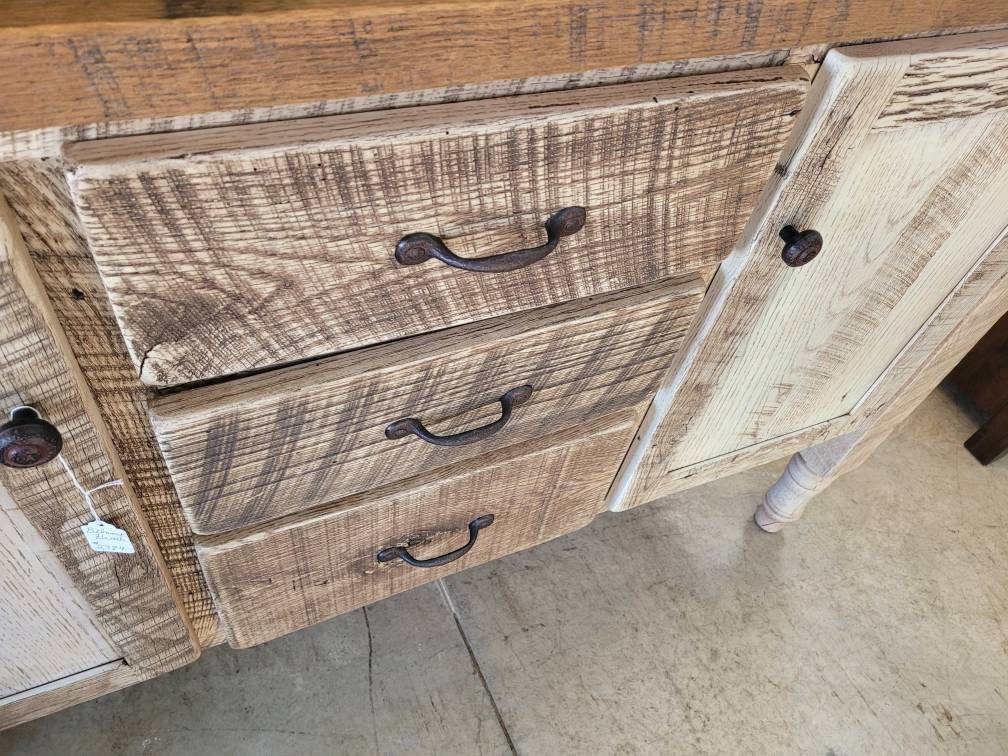 Reclaimed Belmont Barn Wood Hutch