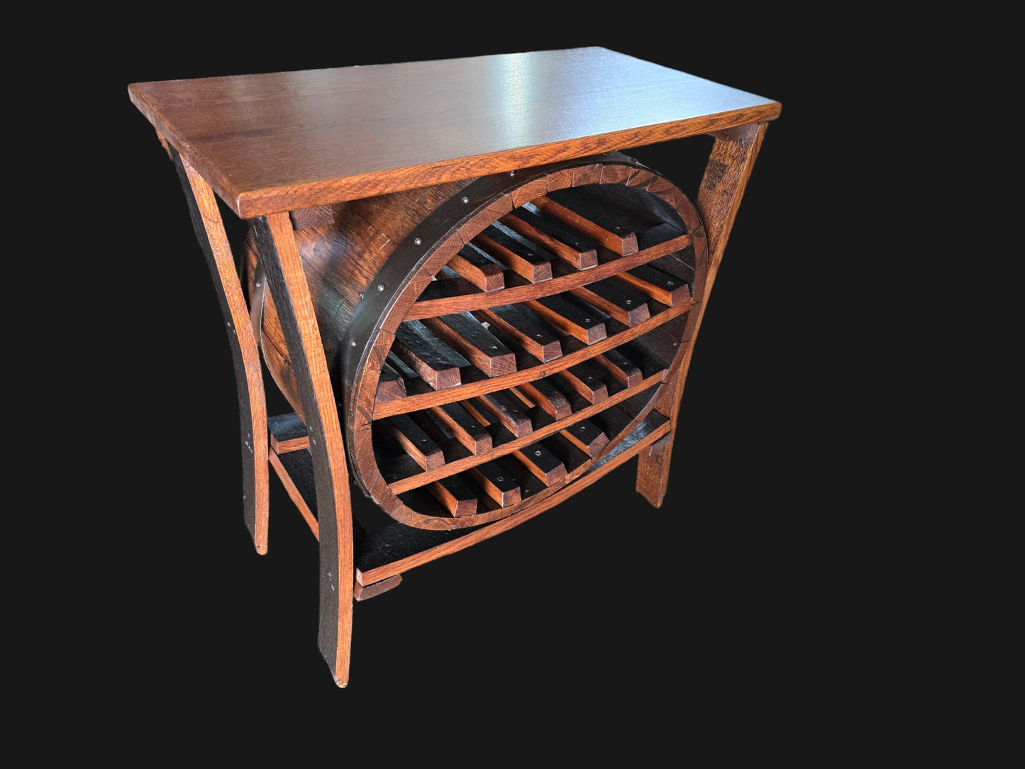 Wine Bottle Display Rack