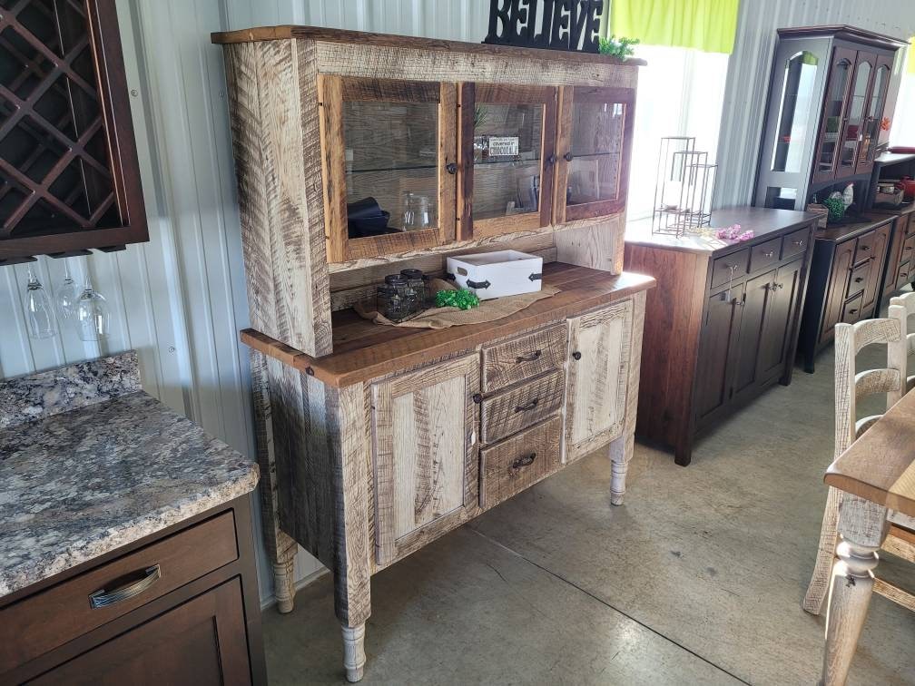 Reclaimed Belmont Barn Wood Hutch