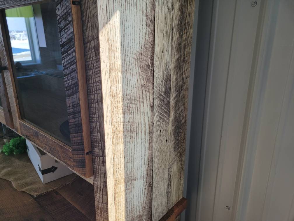 Reclaimed Belmont Barn Wood Hutch