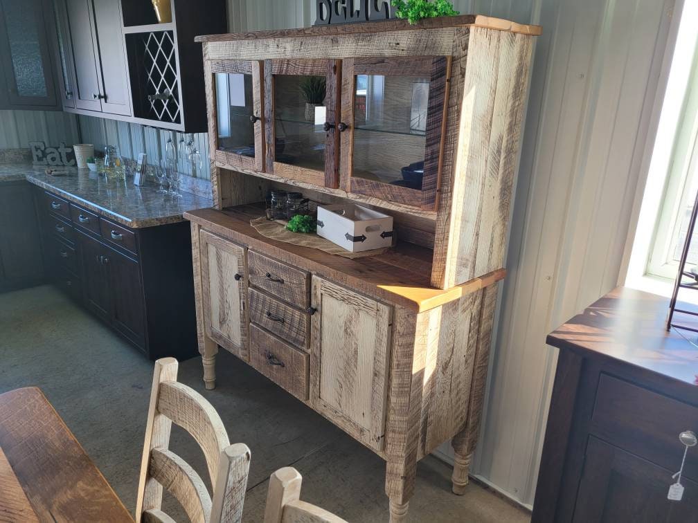 Reclaimed Belmont Barn Wood Hutch