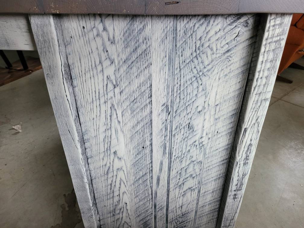 Reclaimed Barn Wood Island