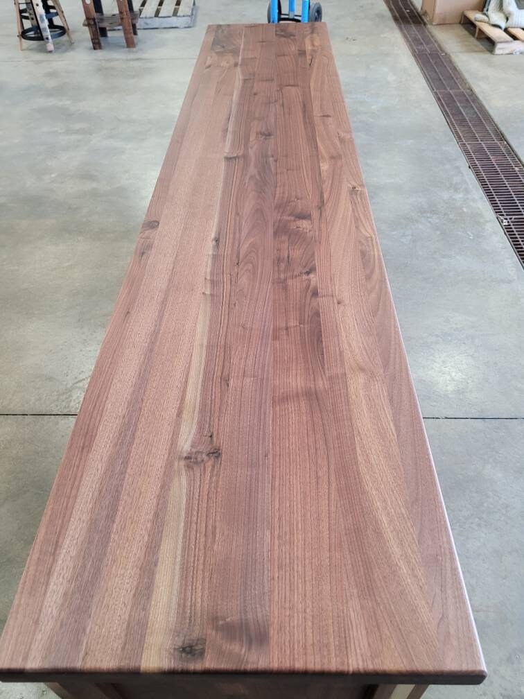 Rustic Walnut Sideboard Buffet