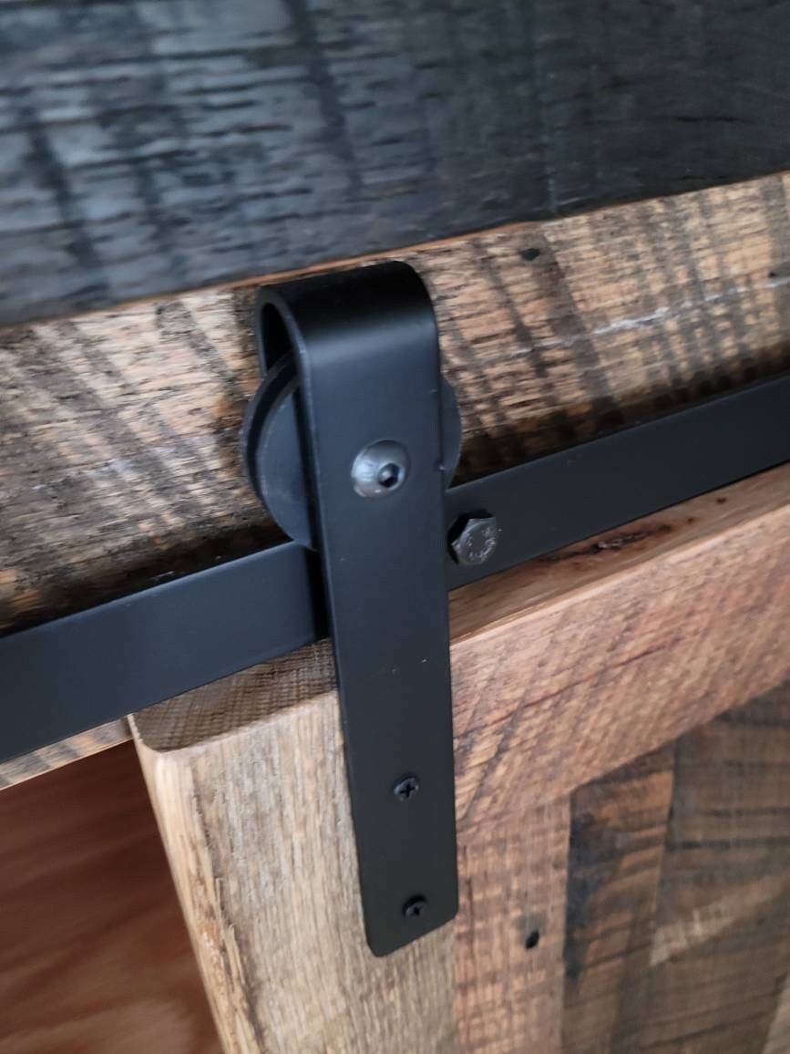 Reclaimed Barnwood Entertainment Center, TV Stand. Authentic, Beautiful Solid Amish Built 60"long X 20" deep X 34" tall, Free Shipping