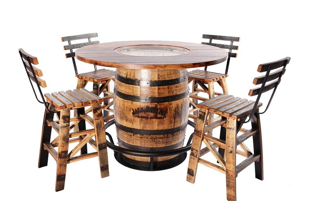 Whiskey Barrel Footrest, Fits Any Standard 53 Gallon Whiskey Barrel, Free Shipping - Made in the U.S.A!!