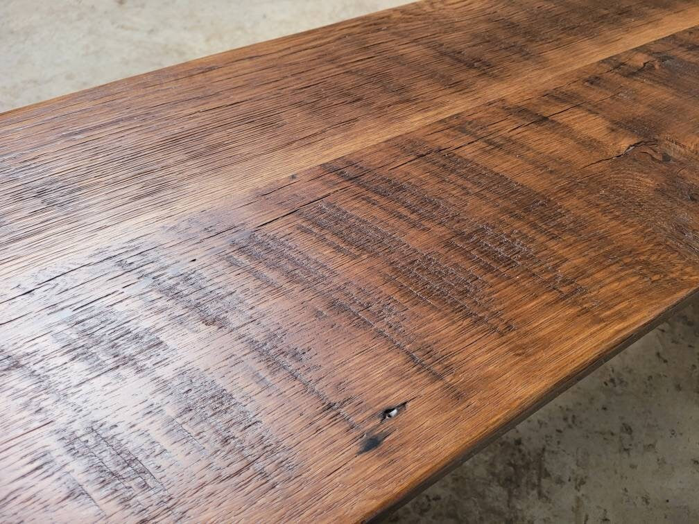 Reclaimed Barnwood Bench, Free Shipping - Made in the USA!