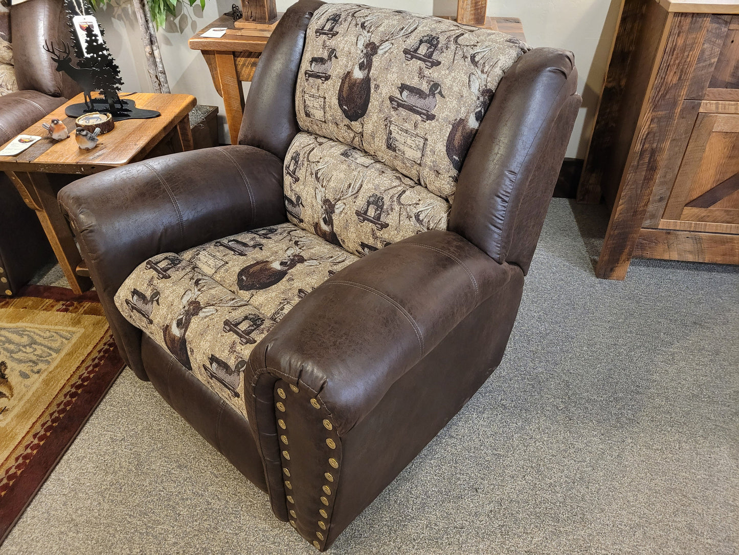 Whitetail Deer Rocker/Recliner - Free Delivery!