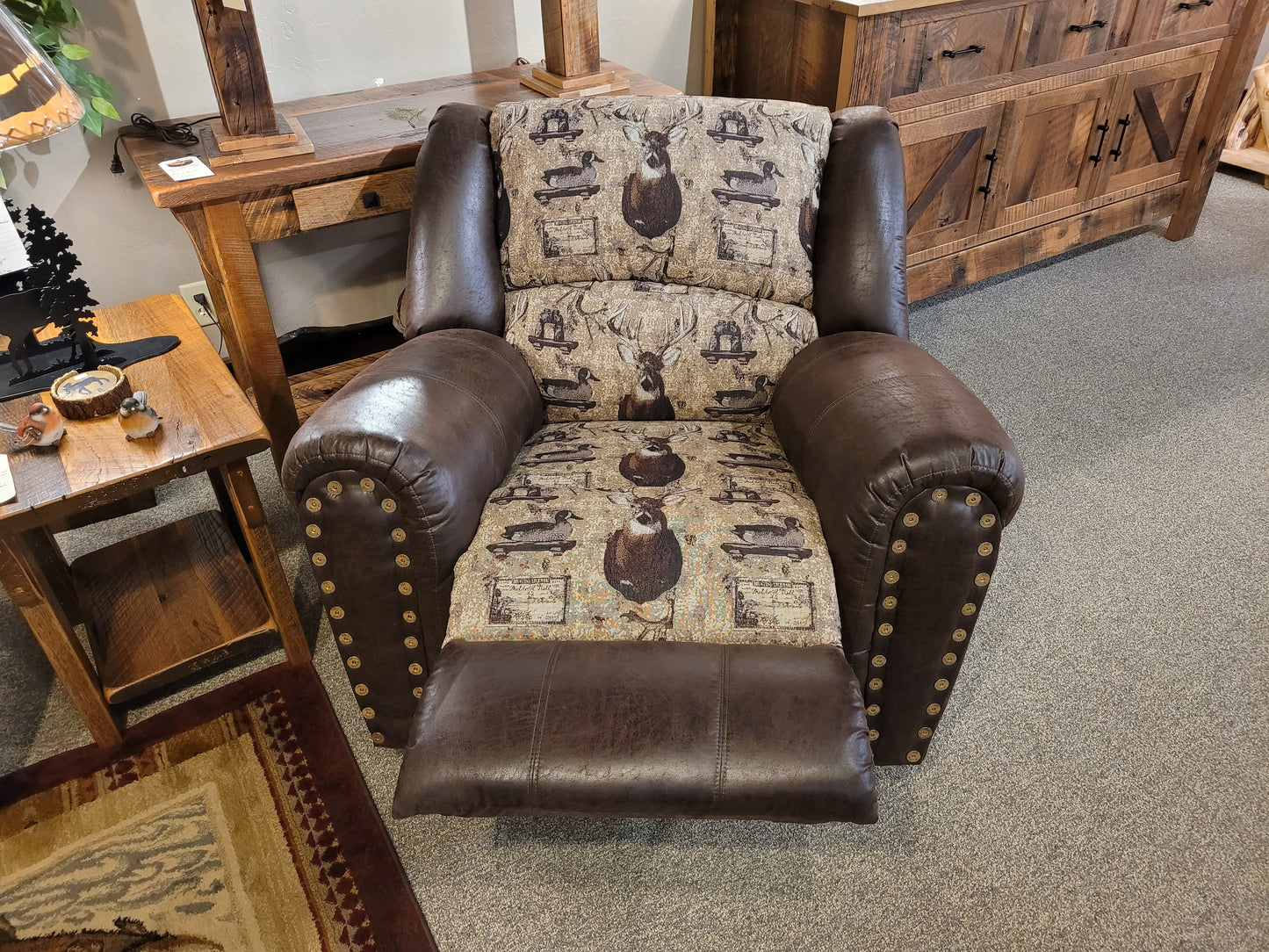Whitetail Deer Rocker/Recliner - Free Delivery!