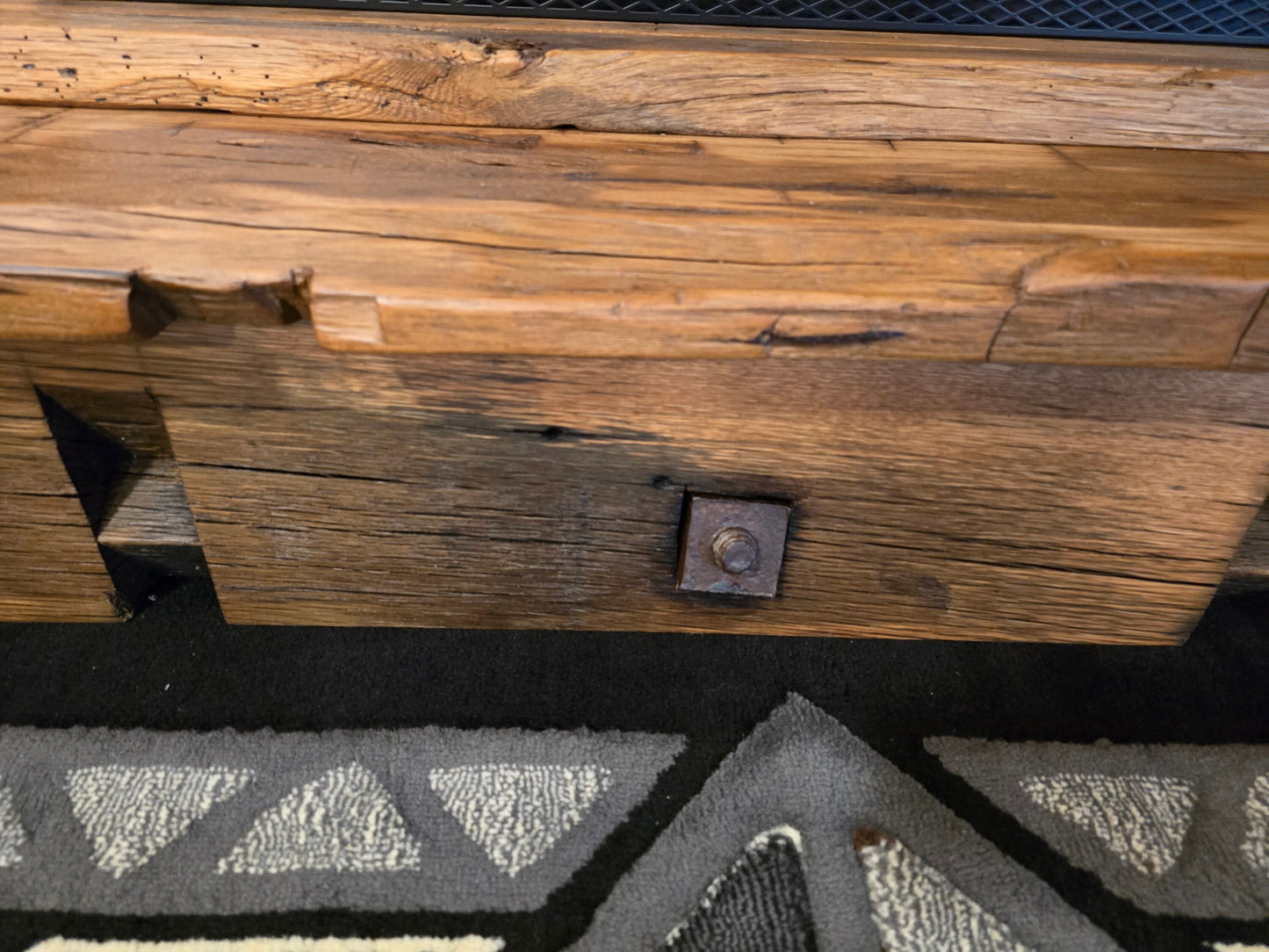 Timber Frame Fireplace